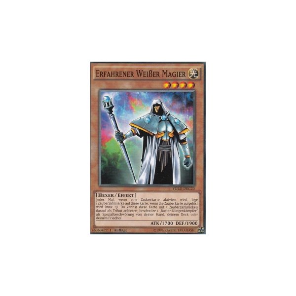 Erfahrener Wei&szlig;er Magier YGLD-DEC20