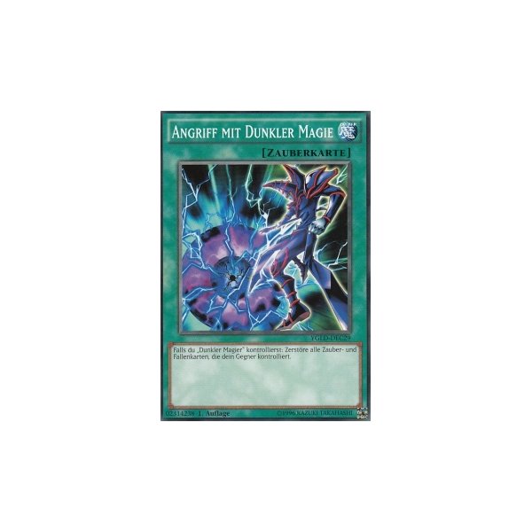 Angriff mit Dunkler Magie YGLD-DEC29