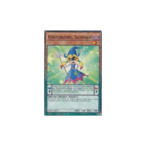 K&uuml;nstlerkumpel Trumpfhexe SDMP-DE012
