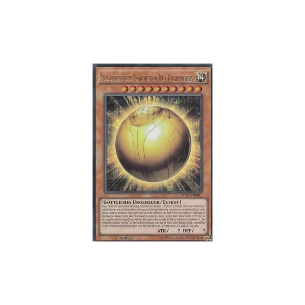 Der gefl&uuml;gelte Drache von Ra - Kugelmodus DPBC-DE001