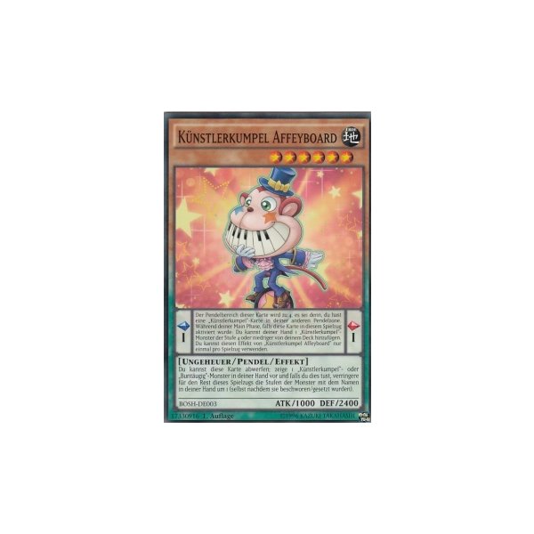 K&uuml;nstlerkumpel Affeyboard BOSH-DE003