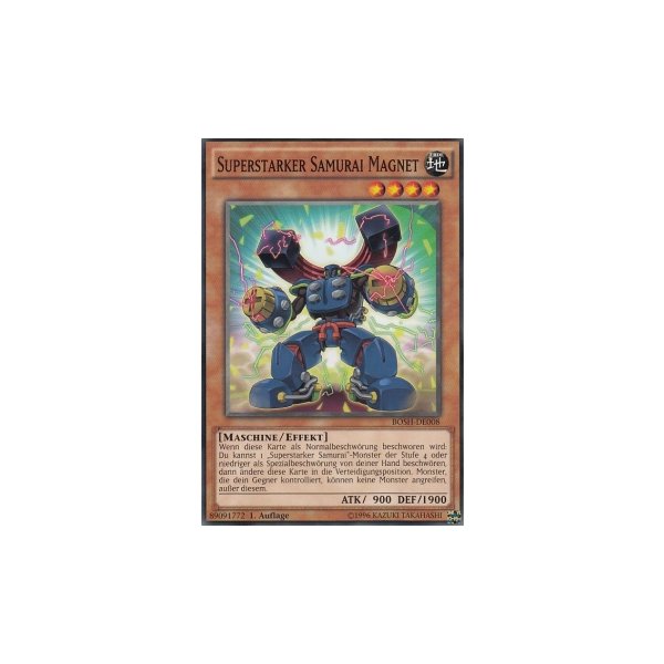 Superstarker Samurai Magnet BOSH-DE008
