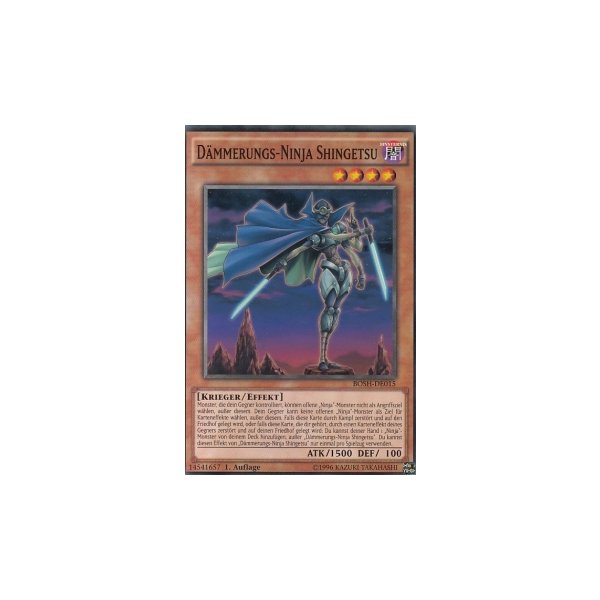 D&auml;mmerungs-Ninja Shingetsu BOSH-DE015
