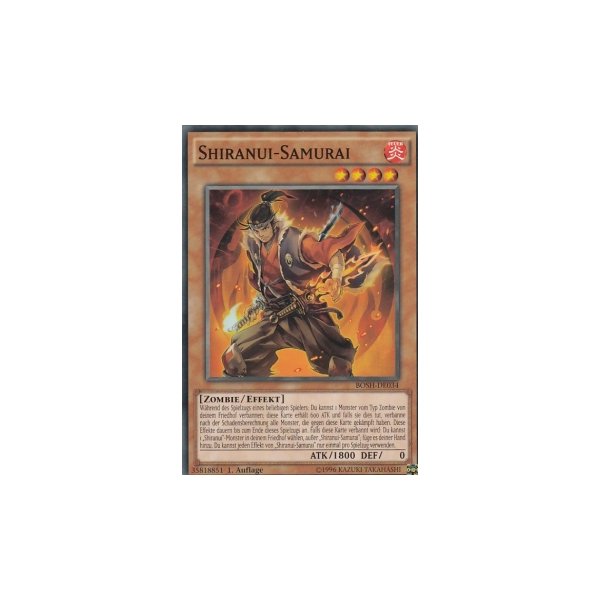 Shiranui-Samurai BOSH-DE034