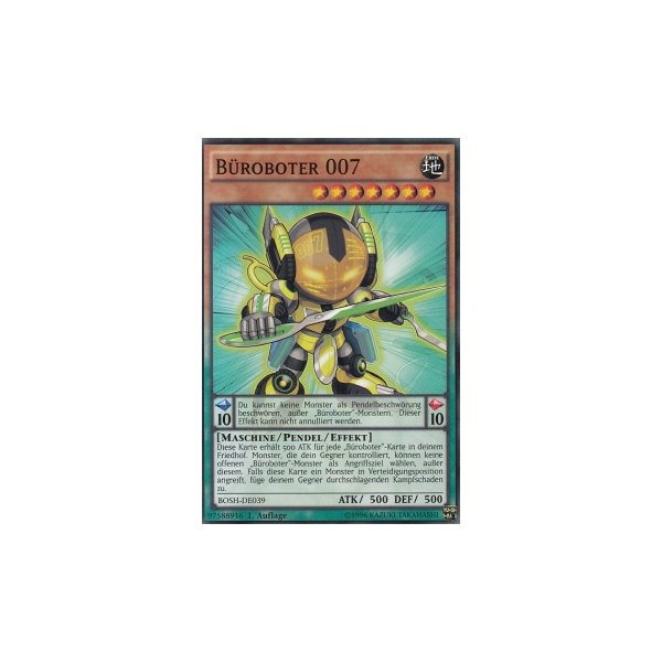 B&uuml;roboter 007 BOSH-DE039