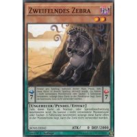 Zweifelndes Zebra BOSH-DE042