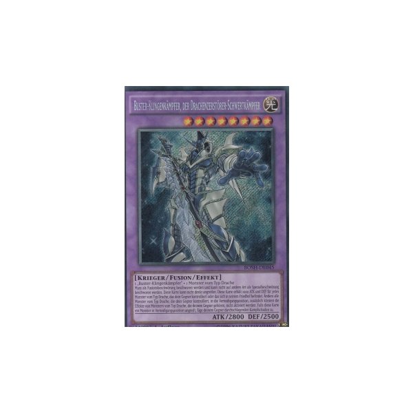 Buster-Klingenk&auml;mpfer, der Drachenzerst&ouml;rer-Schwertk&auml;mpfer BOSH-DE045