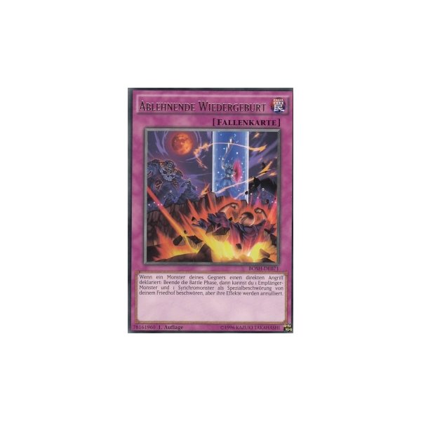 Ablehnende Wiedergeburt BOSH-DE071