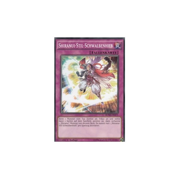 Shiranui-Stil-Schwalbenhieb BOSH-DE075