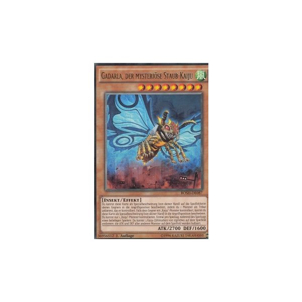 Gadarla, der mysteri&ouml;se Staub-Kaiju BOSH-DE087