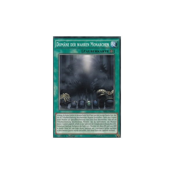 Dom&auml;ne der wahren Monarchen SR01-DE024