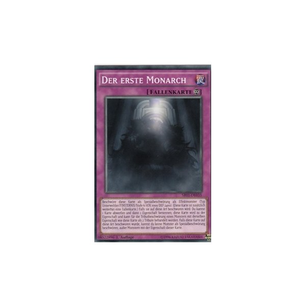 Der erste Monarch SR01-DE035