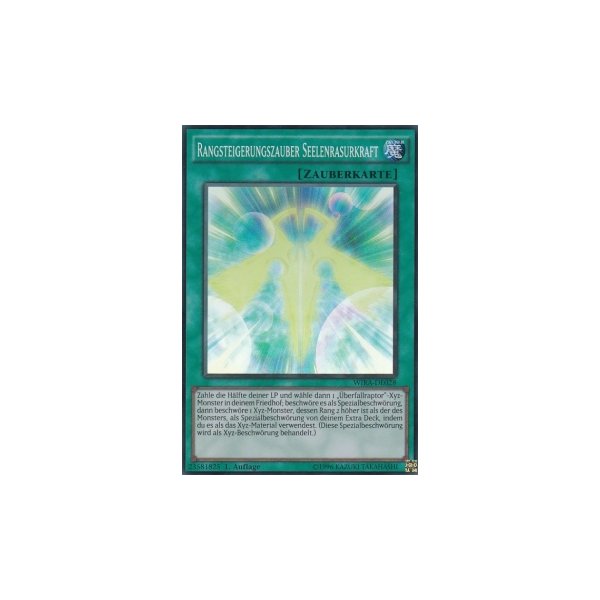 Rangsteigerungszauber Seelenrasurkraft WIRA-DE028