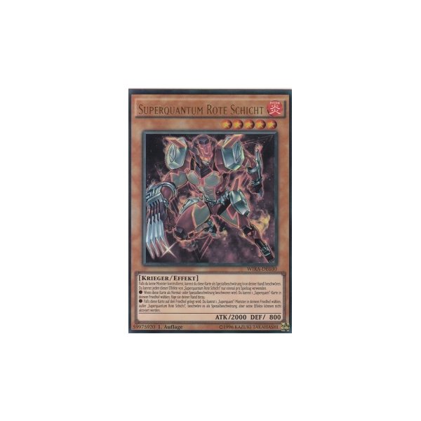 Superquantum Rote Schicht WIRA-DE030