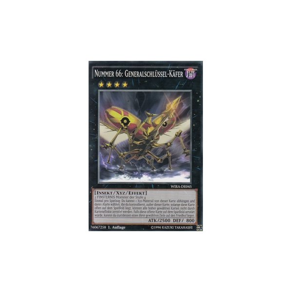 Nummer 66: Generalschl&uuml;ssel-K&auml;fer WIRA-DE045