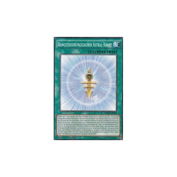 Rangsteigerungszauber Astral-Kraft WIRA-DE055