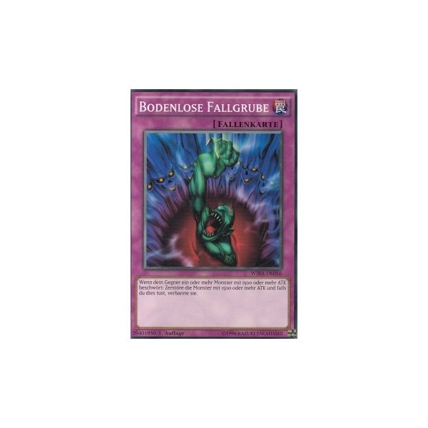 Bodenlose Fallgrube WIRA-DE056