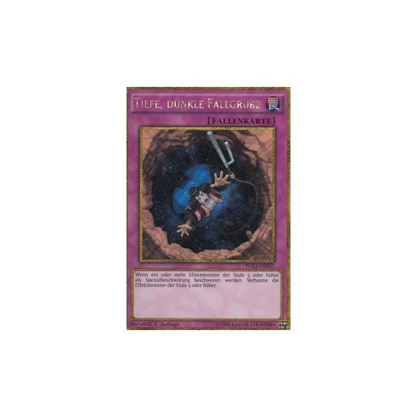 Tiefe, dunkle Fallgrube PGL3-DE037