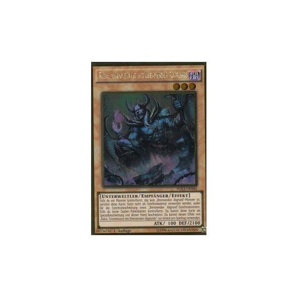 Rubic, Grimmetatze des Brennenden Abgrunds PGL3-DE046