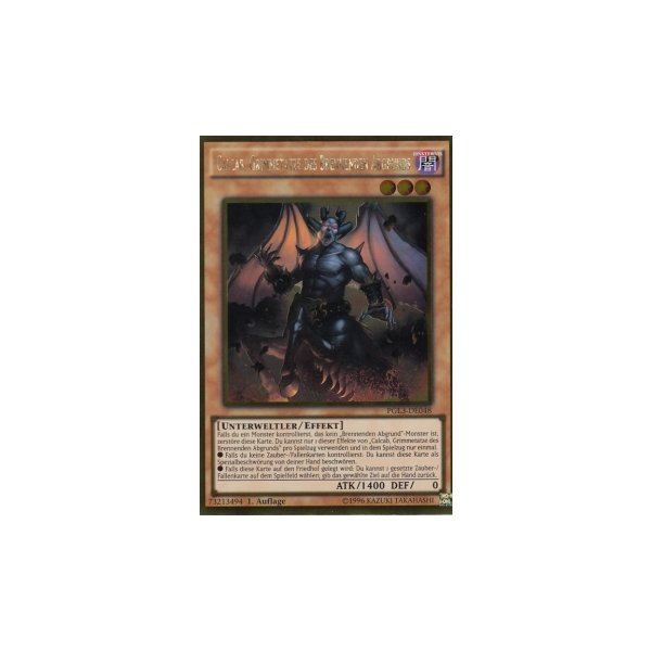 Calcab, Grimmetatze des Brennenden Abgrunds PGL3-DE048