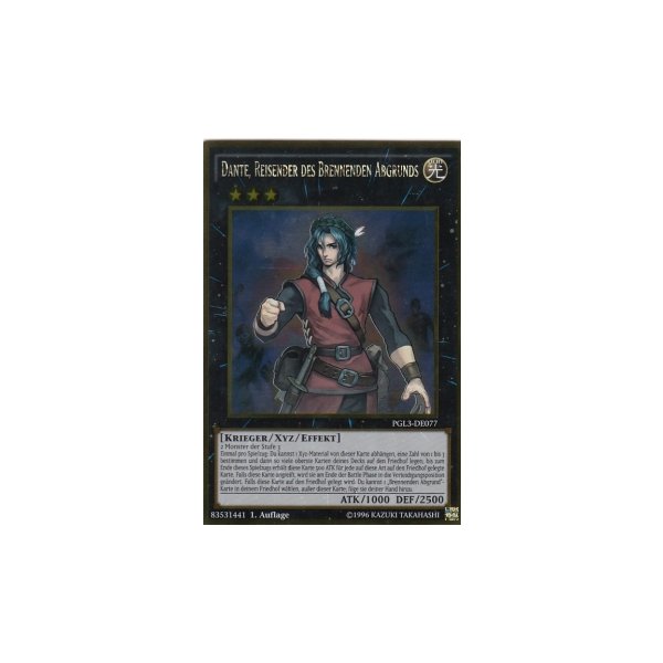 Dante, Reisender des Brennenden Abgrunds PGL3-DE077