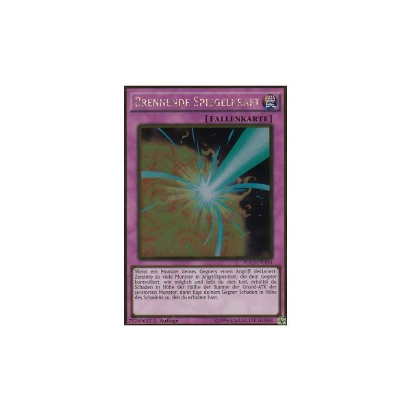 Brennende Spiegelkraft PGL3-DE100