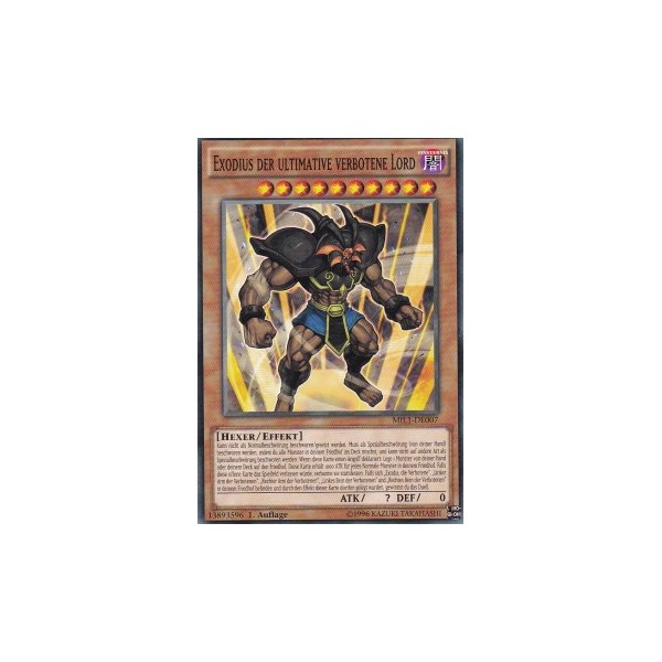 Exodius der ultimative verbotene Lord MIL1-DE007