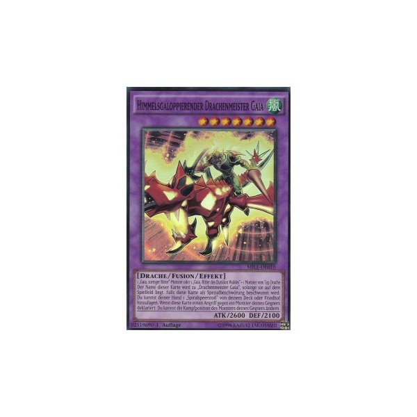 Himmelsgaloppierender Drachenmeister Gaia MIL1-DE010
