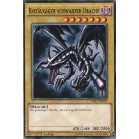 Rotäugiger schwarzer Drache MIL1-DE027
