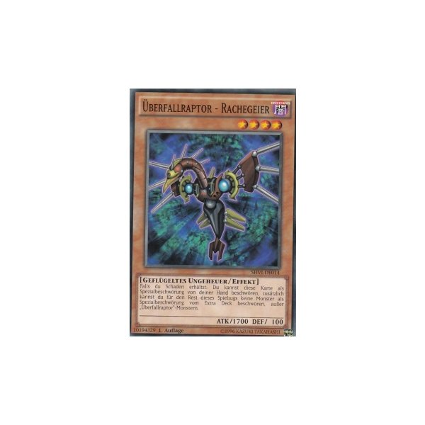 &Uuml;berfallraptor - Rachegeier SHVI-DE014