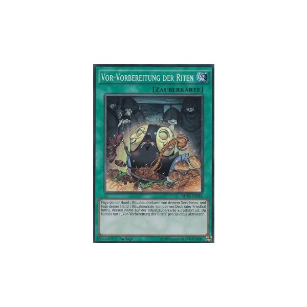 Vor-Vorbereitung der Riten SHVI-DE065
