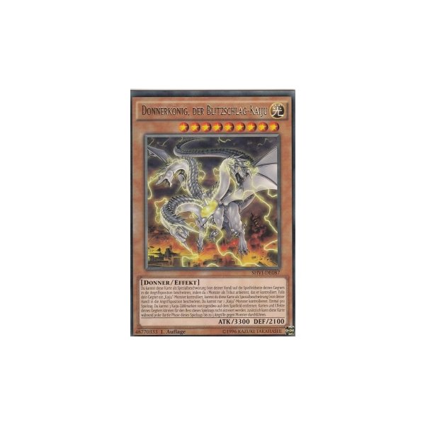 Donnerk&ouml;nig, der Blitzschlag-Kaiju SHVI-DE087