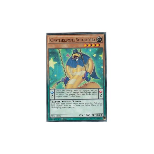 K&uuml;nstlerkumpel Schaukobra YS16-DE003