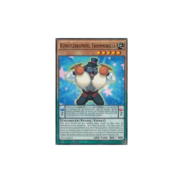 K&uuml;nstlerkumpel Trommorilla YS16-DE011