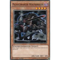 Pechschwarzer Wolfskrieger YS16-DE018