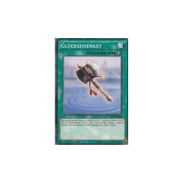 Gl&uuml;ckseisenaxt YS16-DE028