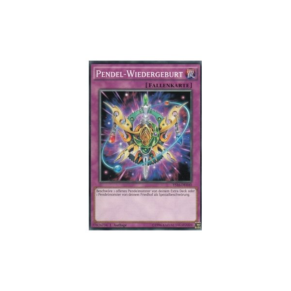 Pendel-Wiedergeburt YS16-DE040