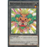 Nilpferd-Spielmarke (Orange) YS16-DET01