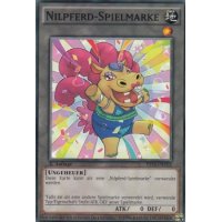 Nilpferd-Spielmarke (Gelb ) YS16-DET02