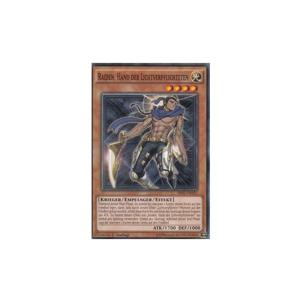 Raiden, Hand der Lichtverpflichteten SR02-DE022