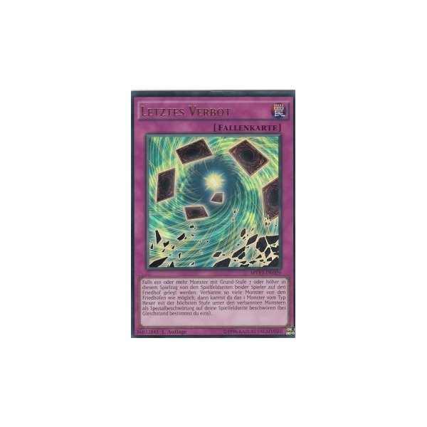 Letztes Verbot MVP1-DE029