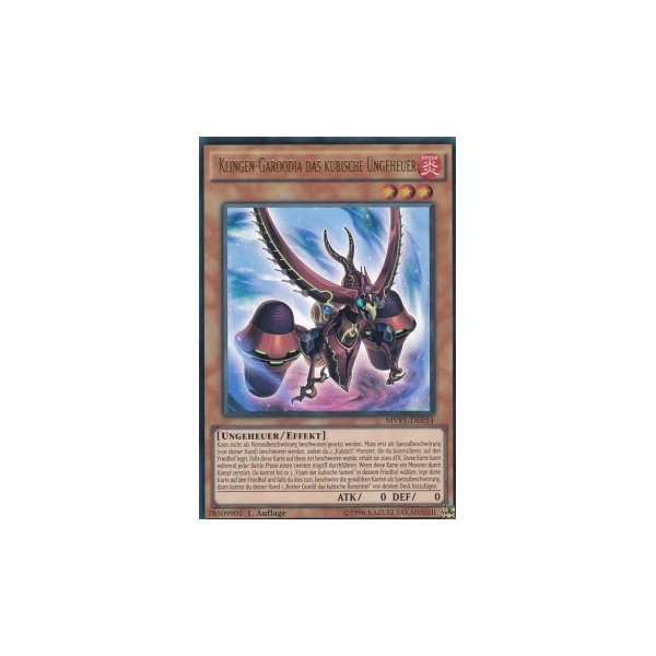 Klingen-Garoodia das kubische Ungeheuer MVP1-DE034