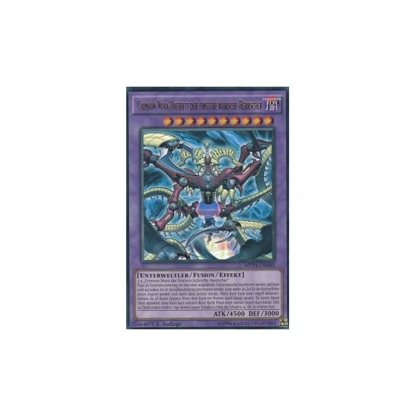 Crimson Nova-Dreiheit der finstere kubische Herrscher MVP1-DE040
