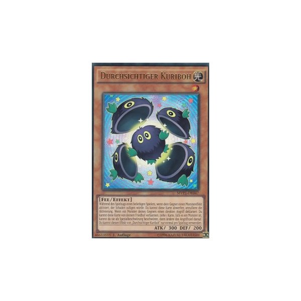 Durchsichtiger Kuriboh MVP1-DE047