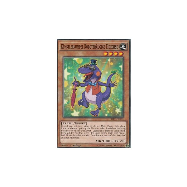 K&uuml;nstlerkumpel Roboter&auml;ugige Eidechse TDIL-DE001