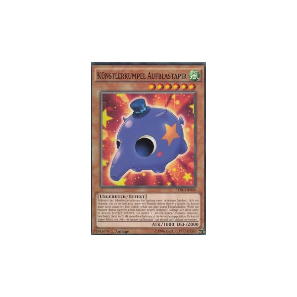 K&uuml;nstlerkumpel Aufblastapir TDIL-DE004