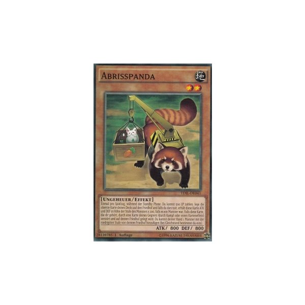 Abrisspanda TDIL-DE041
