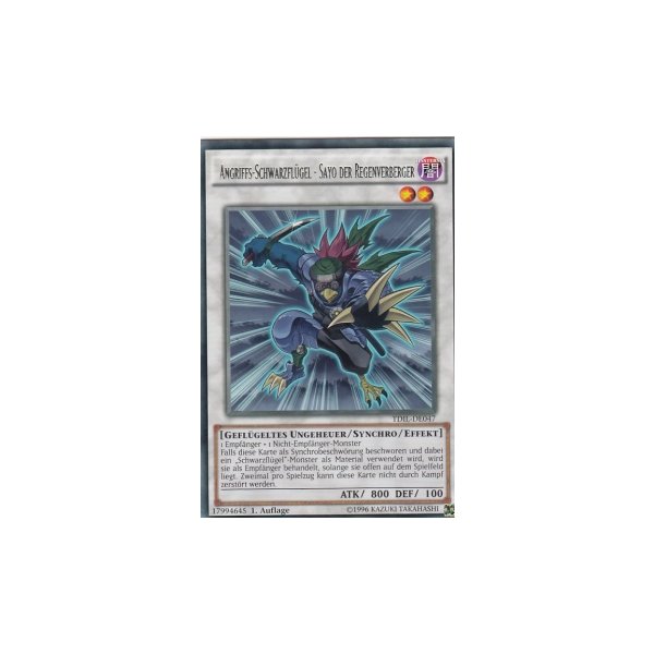 Angriffs-Schwarzfl&uuml;gel - Sayo der Regenverberger TDIL-DE047