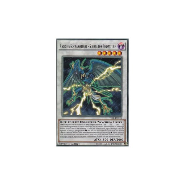 Angriffs-Schwarzfl&uuml;gel - Sohaya der Regensturm TDIL-DE048