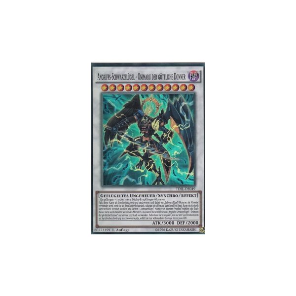 Angriffs-Schwarzfl&uuml;gel - Onimaru der g&ouml;ttliche Donner TDIL-DE049